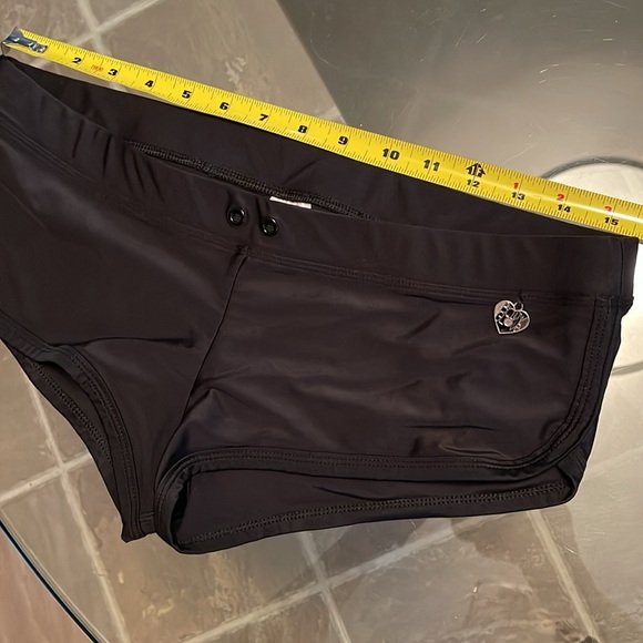 Body Glove, L, Smoothies Sidekick,navy swim bottoms, sporty trim, booty, as new. - Picture 5 of 7